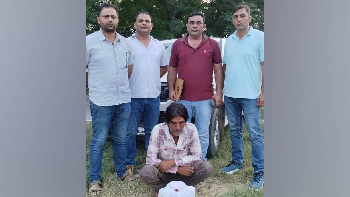 jind news avt staff arrests man with illegal pistol