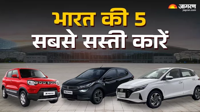 टॉप 5 हैचबैक कारें जिनपर मिला सबसे बड़ा GST प्राइस कट