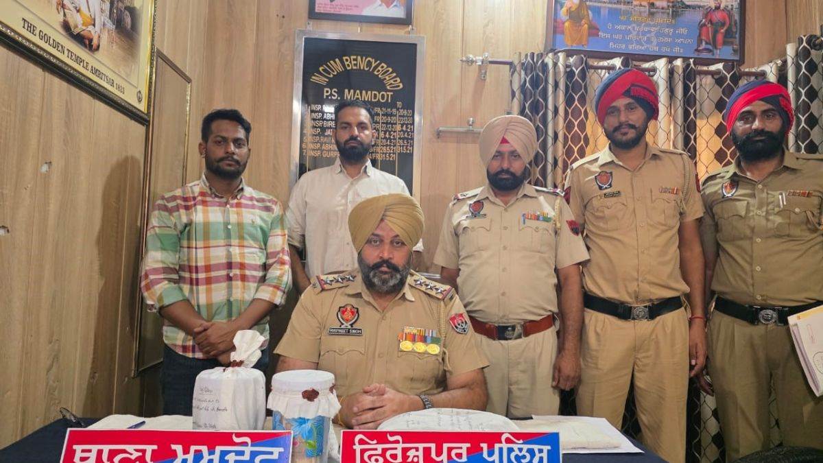 firozpur a massive raid against drugs the seizures left the police stunned