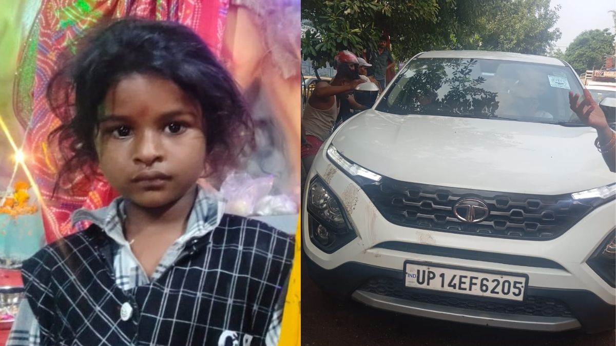 ncr child killed by car in sahibabad driver arrested