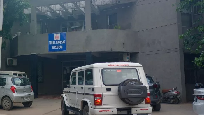 मानेसर तहसील का कार्यालय। फोटो सौजन्य- जागरण