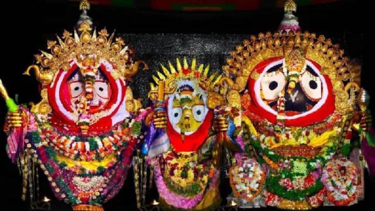 puri jagannath temple lord jagannath adorned in grand suna besha on vijayadashami