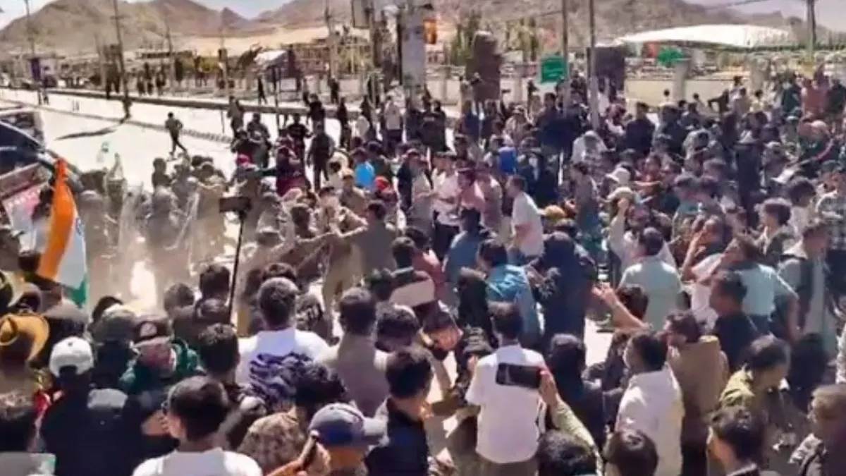 leh violence 26 granted bail after ladakh protests more arrests possible