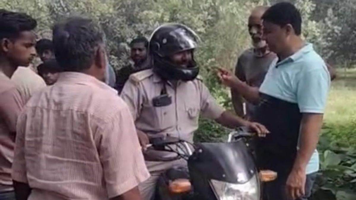 leopard scare in moradabad villagers fear for safety