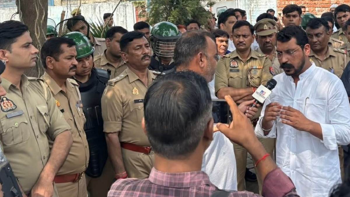 chandrashekhar placed under house arrest in saharanpur stopped from going to bareilly