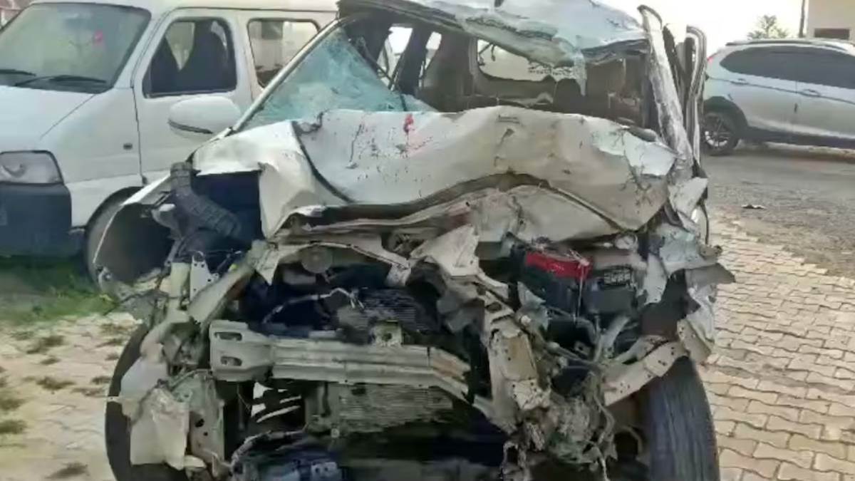 muzaffarnagar road accident mourning in the house over the death of six people