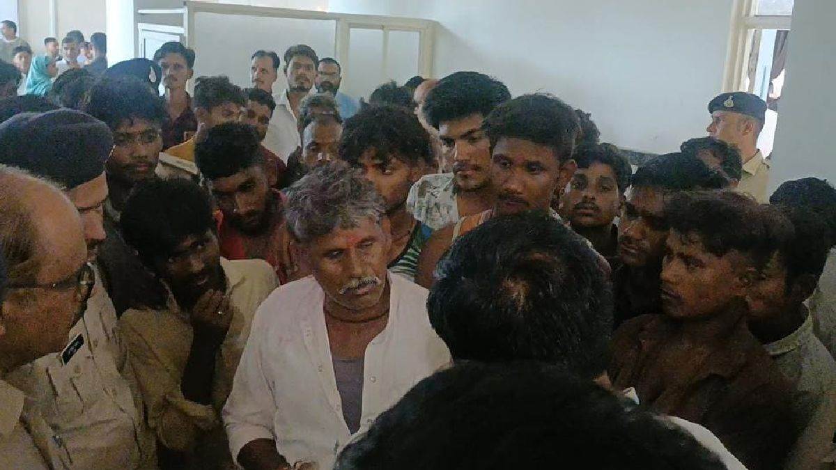 rajgarh youth drowns in nevaj river during idol immersion