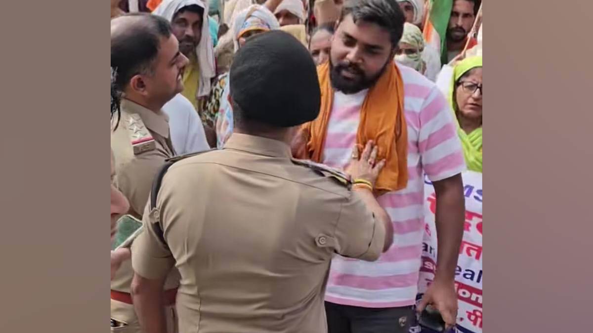 pgims rohtak employees stopped by police in karnal