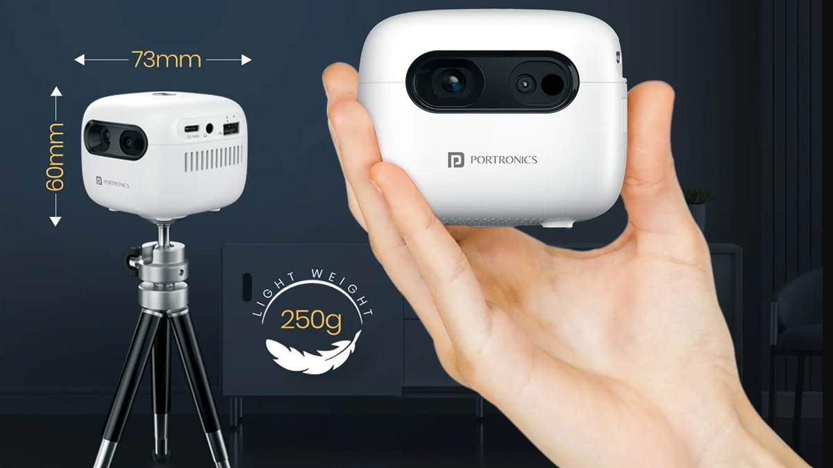 portronics pico 14 projector with 100 inch display check price and availability
