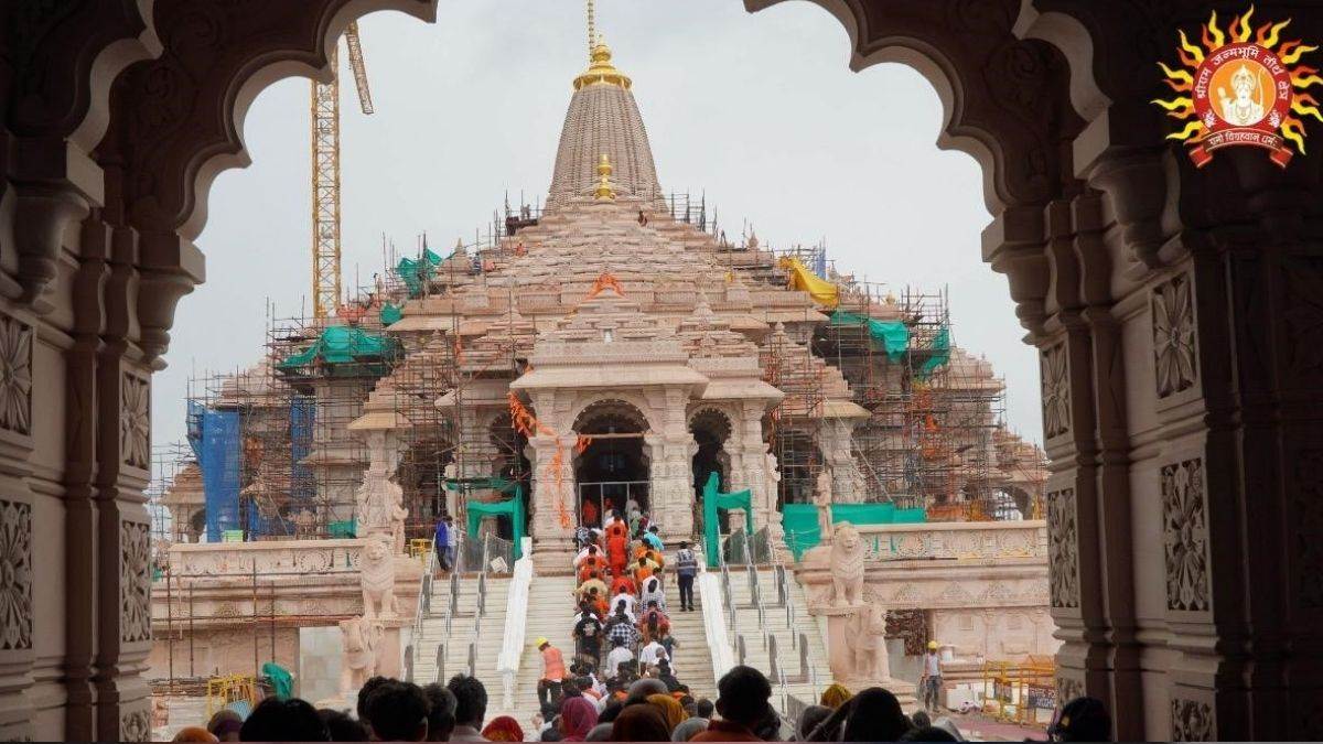 ayodhya news vijayadashami celebrations at ramlala temple
