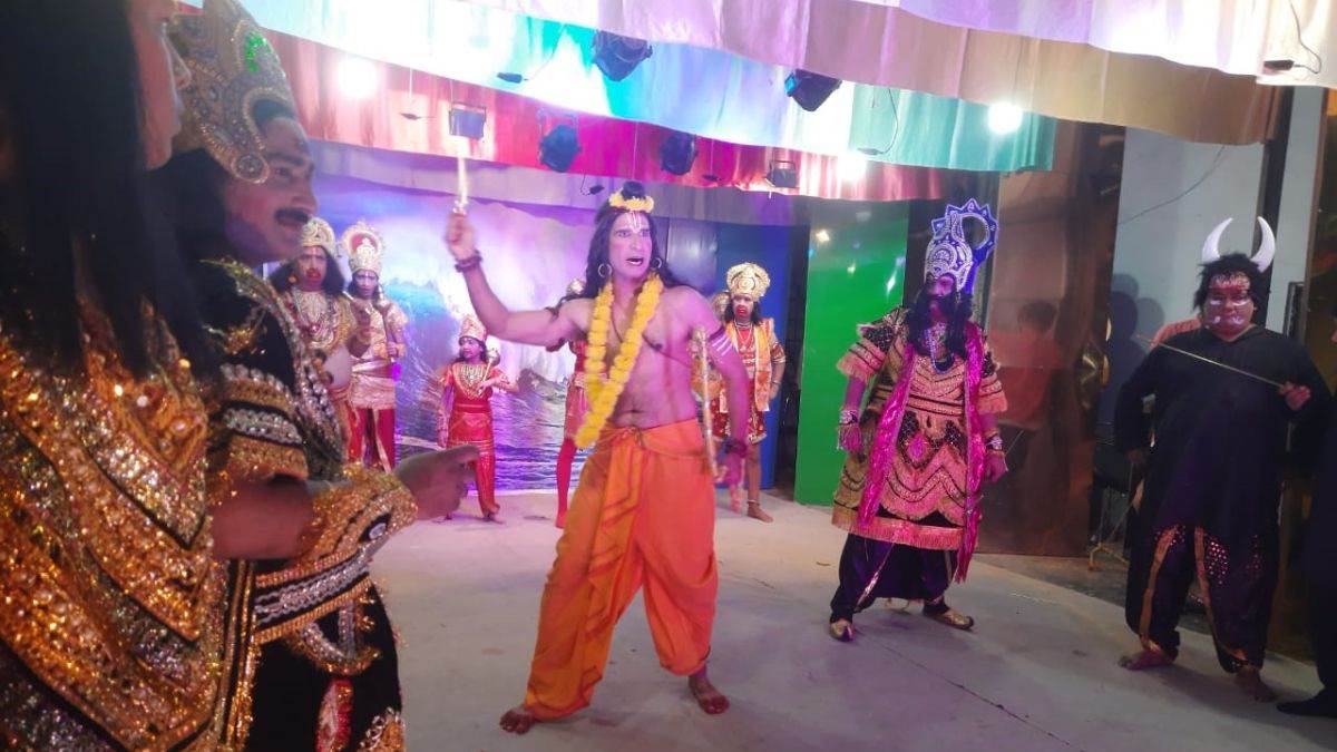 ncr rewari ramlila ravan vadh staged no effigy burning
