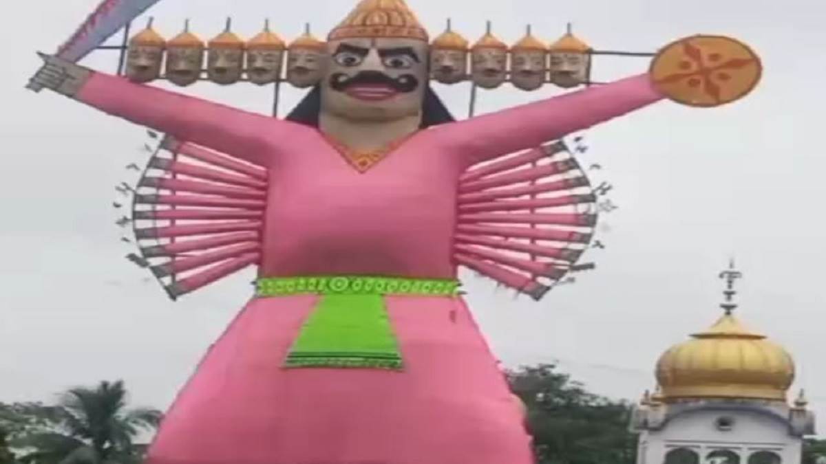 indra dev showered his blessing ravana got one day of life now effigy will be burnt tomorrow