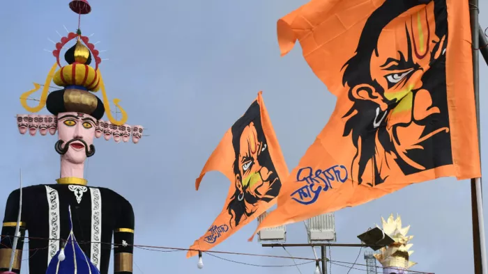 परेड मैदान में इस बार 121 फीट के पुतले का दहन होना है। Jagran