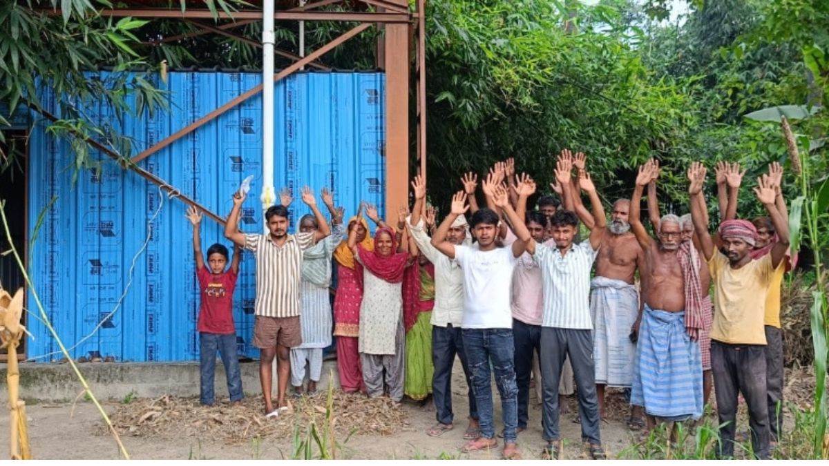 east champaran news in many panchayats of sangrampur people are not getting tap water