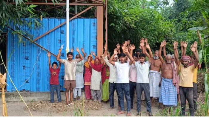 अधिकारी से शिकायत के बाद भी समस्या का समाधान नहीं।
