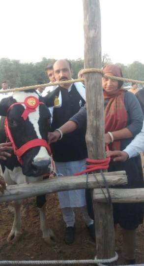 neetu yadav proved once again in the field of animal husbandry