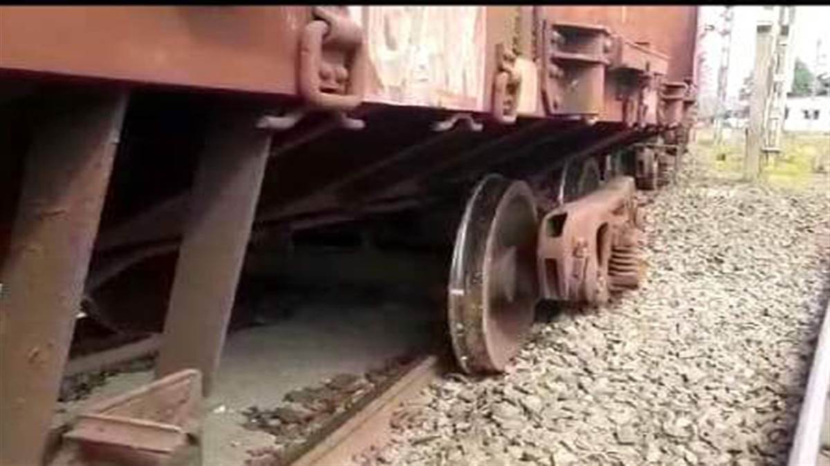 indian railways major security lapse at tatanagar station goods train derailed twice in a single day creating a stir