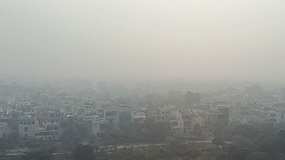 ncr faridabad pollution aqi reaches severe level 368 of faridabad 323 aqi of ballabhgarh sector 11 air worse aqi408
