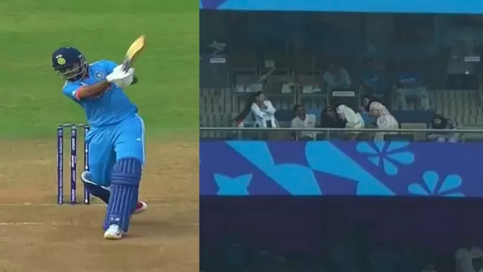 IND vs SL: श्रेयस अय्यर ने वर्ल्ड कप 2023 का सबसे लंबा छक्का जड़ा