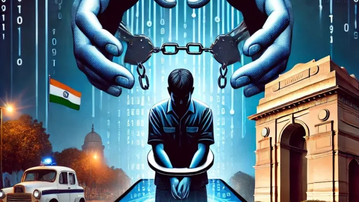 क्या आपको भी पार्सल के लिए आया कोई कॉल; सावधान! कहीं डिजिटल अरेस्ट का जाल तो नहीं? AI इमेज