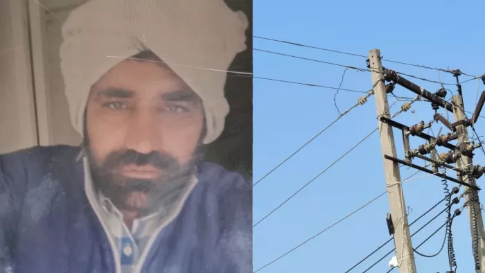 खेत से हाईटेंशन तार हटाने पर 37 वर्षीय किसान की मौत, बिजली विभाग की लापरवाही आई सामने।