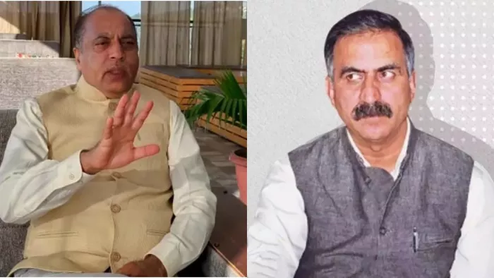 जयराम ठाकुर ने सुक्खू सरकार पर साधा निशाना (फाइल फोटो)