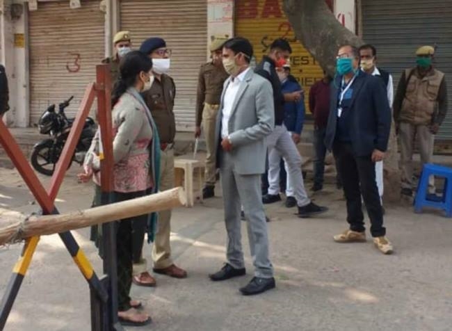 mainpuri bjpsp facetoface firing in karhal