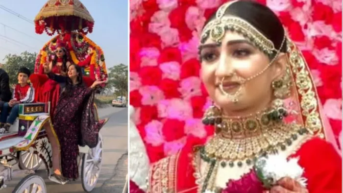 Unique Marriage in Kashipur : सिमरन वर्तमान में दुबई में एक कंपनी में नौकरी करती हैं।