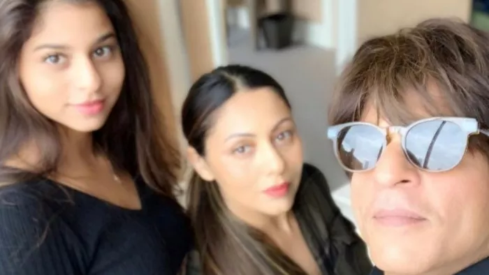 File Photo of Suhana Khan, Gauri Khan and Shah Rukh Khan