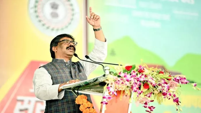पलामू में ‘आपकी योजना, आपकी सरकार', आपके द्वार’ कार्यक्रम में शामिल हुए CM हेमंत सोरेन। (फाइल फोटो)