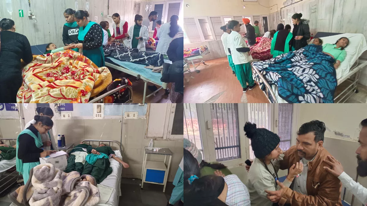 Sangroor News- दूषित खाना खाने से स्‍कूल के 74 बच्‍चे बीमार, अस्‍पताल में कराया गया भर्ती; अभिभावकों का फूटा गुस्‍सा