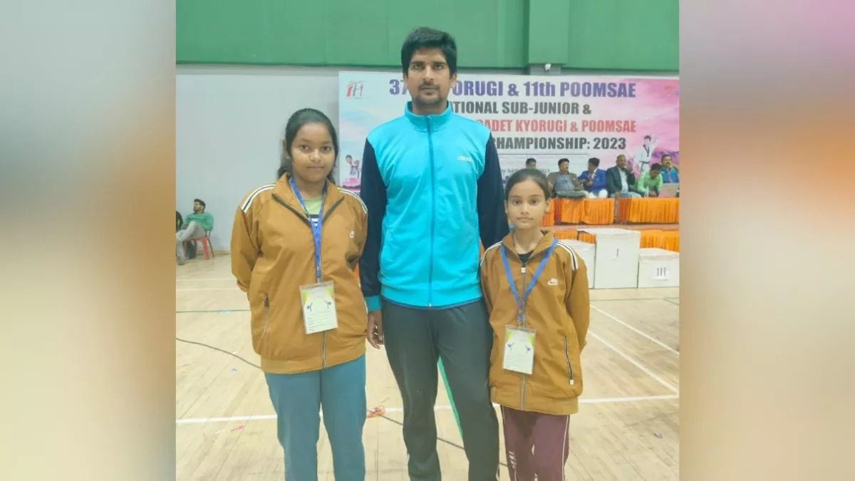 Sports News- नेशलन सब जूनियर ताइक्वांडो में झारखंड की बेटियों का धमाल, एक ने गोल्ड तो दूसरे ने ब्रॉन्ज पर जमाया कब्जा
