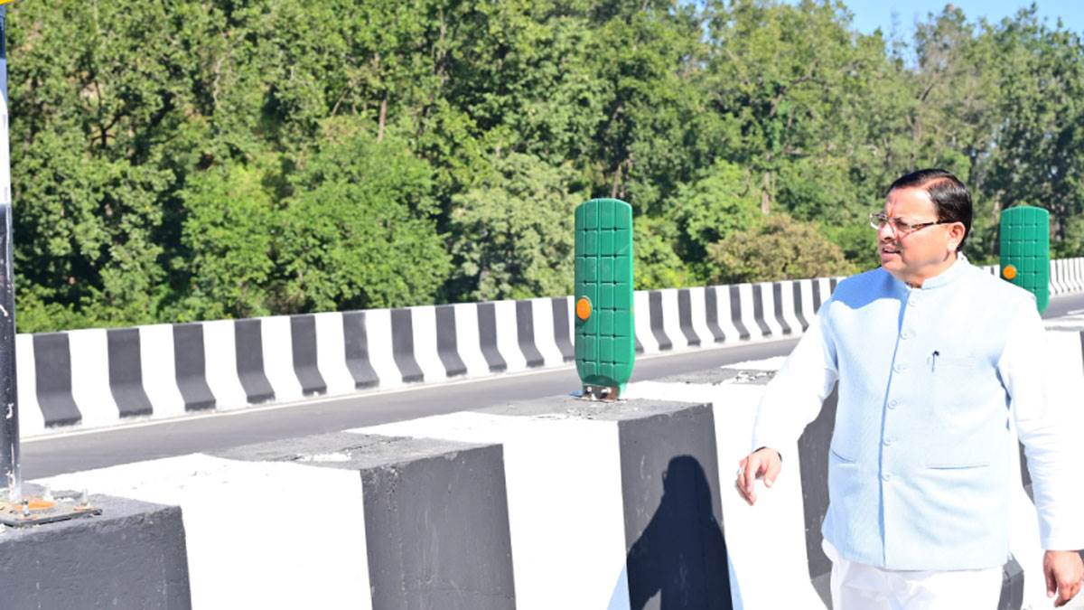 अब महज ढाई घंटे में पहुंचेंगे दिल्ली से देहरादून, सीएम धामी ने बताया क्यों है Delhi-Dehradun Expressway खास? - Delhi Dehradun Expressway CM Pushkar Singh Dhami Inspects Construction ...