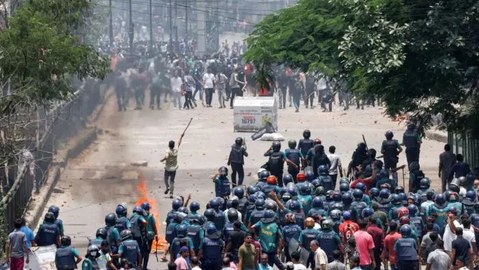बांग्लादेश में अल्पसंख्यकों पर बढ़ रही हिंसा। ( फाइल फोटो )