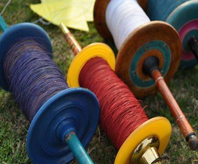 चाइनीज मांझे से बाइक सवार की गर्दन कटी, गंभीर घायल