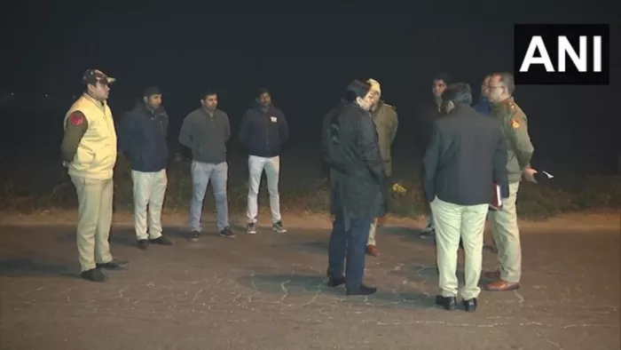 khanjawala incident: स्पेशल पुलिस आयुक्त के नेतृत्व में जनौती गांव पहुंची टीम