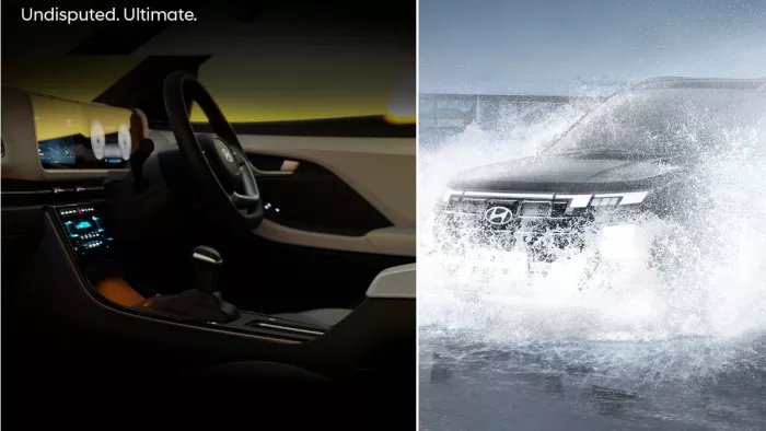 2024 Hyundai Creta के इंटीरियर की पहली झलक सामने आई है।