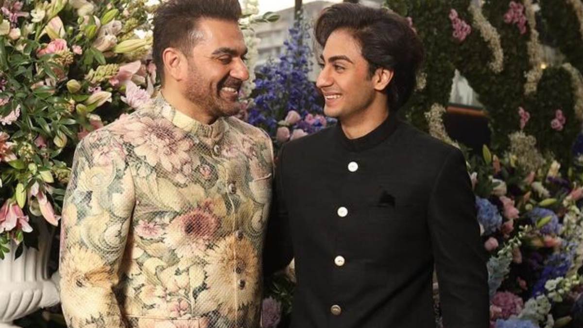 arbaaz khan malaika arora son arhaan spotted with raveena tandon daughter rasha thadani watch video