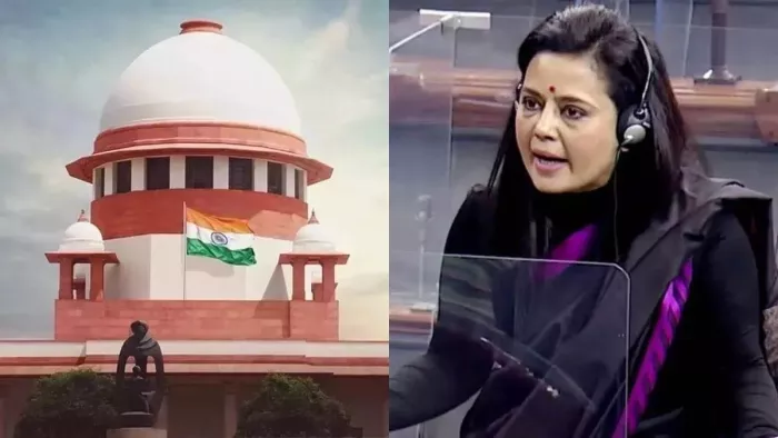 लोकसभा सदस्यता छीन जाने के खिलाफ टीएमसी नेता द्वारा दाखिला याचिका पर सुप्रीम कोर्ट ने सुनवाई की।(फोटो सोर्स: जागरण)