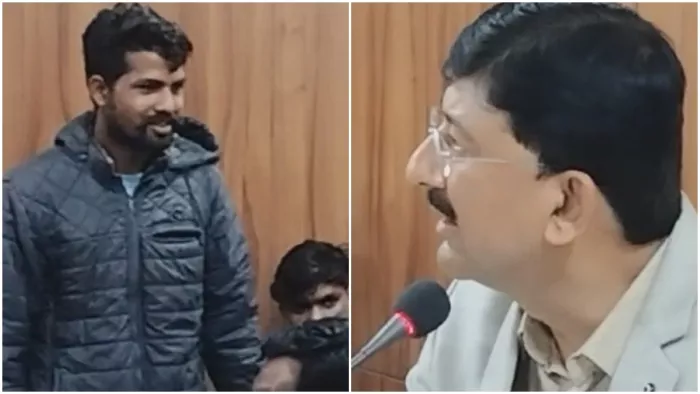 शाजापुर जिले में कलेक्ट्रेट में बैठक के दौरान गर्माया माहौल