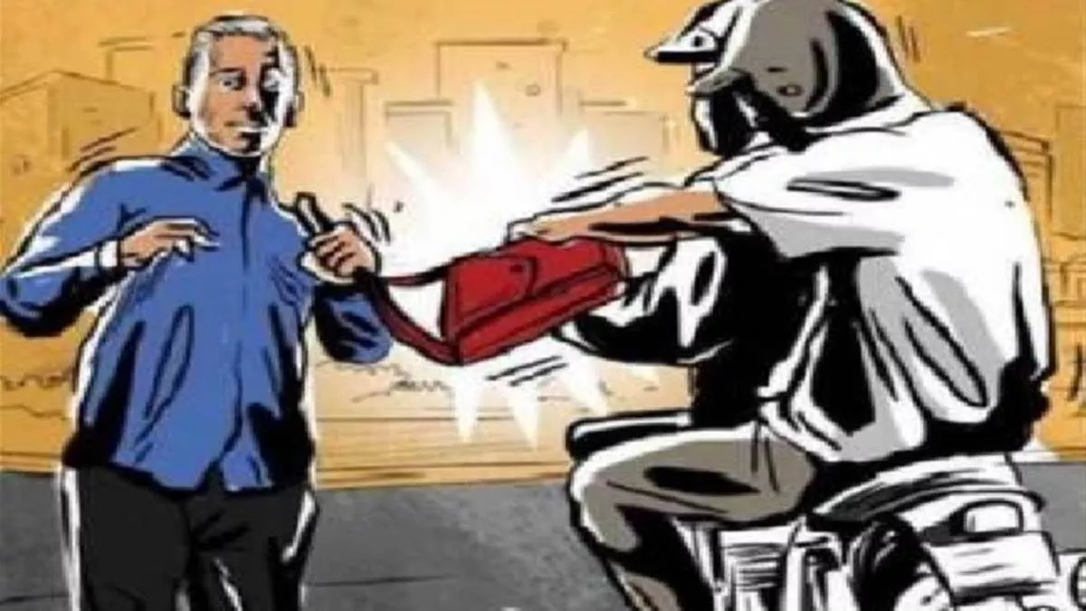 फाइनेंस कंपनी के मैनेजर से असलहा सटा 51 हजार रुपये की लूट। (प्रतीकात्मक तस्वीर)