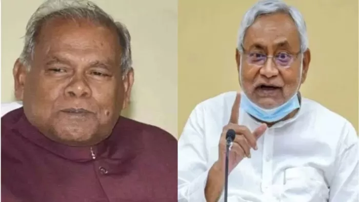 जीतन राम मांझी और सीएम नीतीश कुमार
