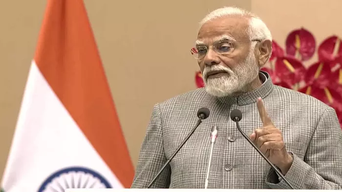 PM मोदी ने किया कॉमनवेल्थ सम्मेलन का उद्घाटन। (फोटो एएनआई)