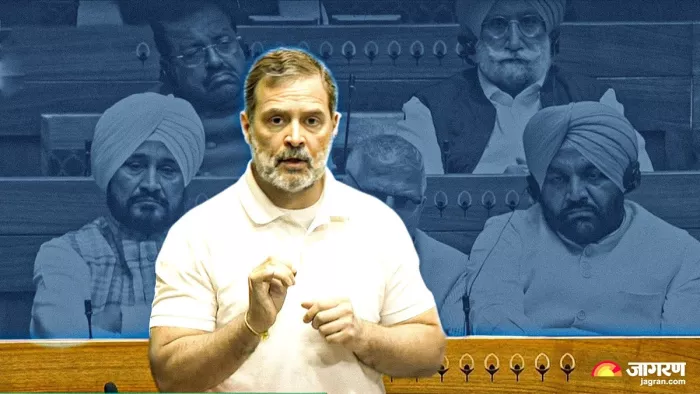 Rahul Gandhi attack Pm Modi राहुल का पीएम मोदी पर हमला। (फोटो- जागरण ग्राफिक्स)