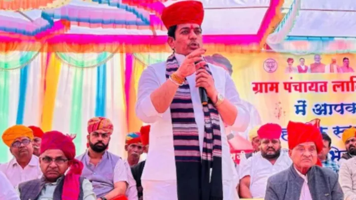 राजस्थान के मंत्री के बयान से गरमाई सियासत (फोटो सोर्स- सोशल मीडिया)