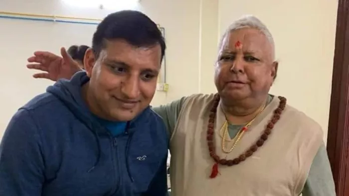 लालू परिवार के करीबी और राजद से राज्यसभा सदस्य संजय यादव। फाइल फोटो