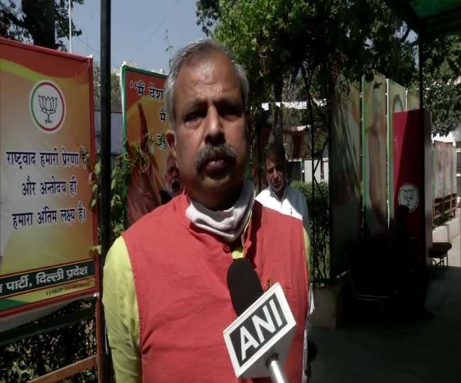 ncr delhi bjp chief reaction on mcd by elections result 2021 adesh gupta says we will analyse results