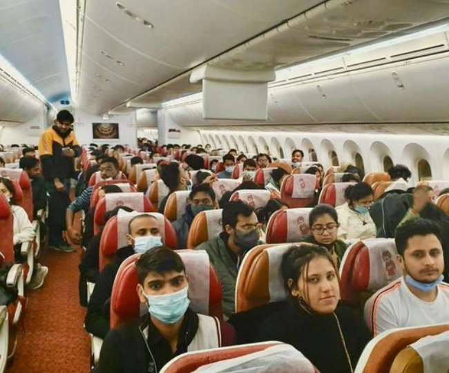 भारतीयों को यूक्रेन की सीमाओं से वापिस लाता विमान। (फाइल फोटो)