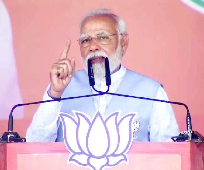 UP Vidhan Sabha Election 2022: प्रधानमंत्री मोदी ने जौनपुर और चंदौली में जनसभा में विपक्ष पर हमला किया।