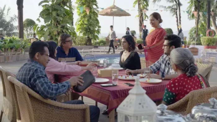 Ratna Pathak Shah, Raj Babbar, Gujarati Dholakia family, Happy Family Conditions Apply, Happy Family Conditions Apply trailer